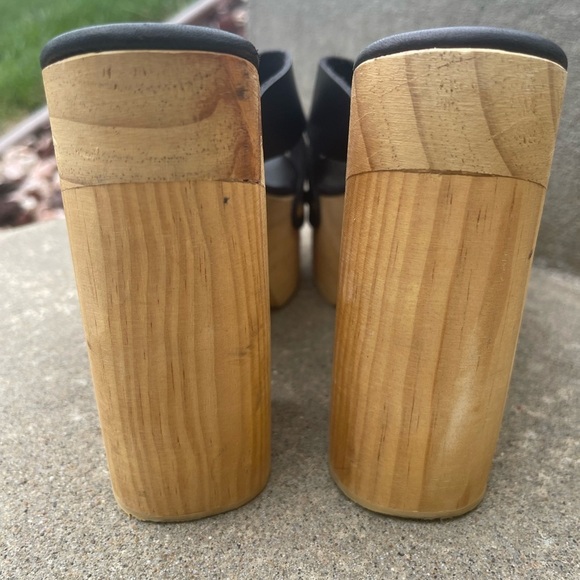 JEFFREY CAMPBELL Eulalia Platform Mule in Black Size 8.5 - Picture 4 of 8